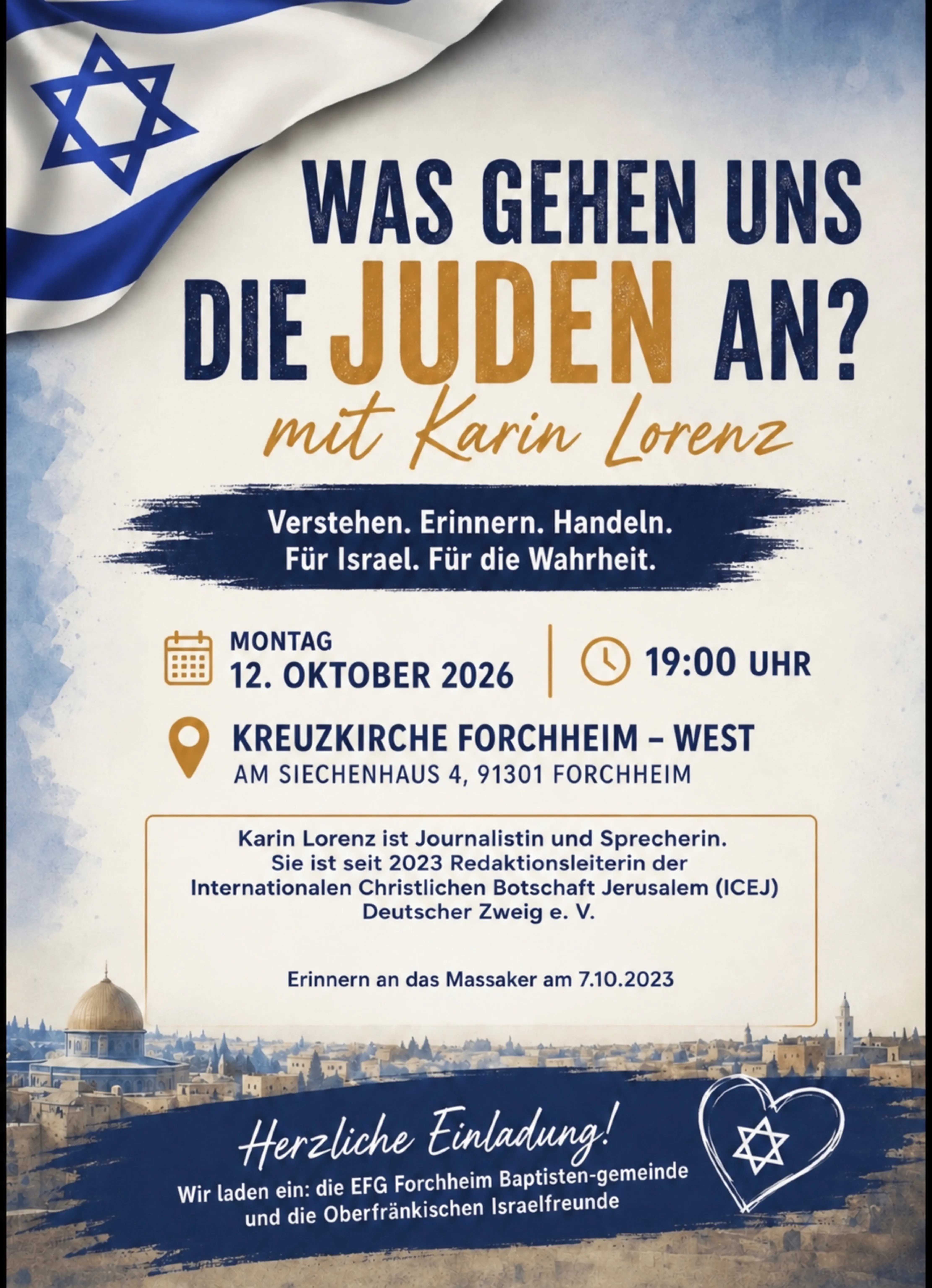 Israel Vortrag 12.10.2026 